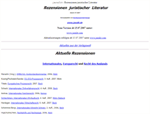 Tablet Screenshot of juralit.de