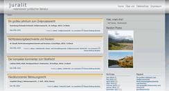 Desktop Screenshot of juralit.com